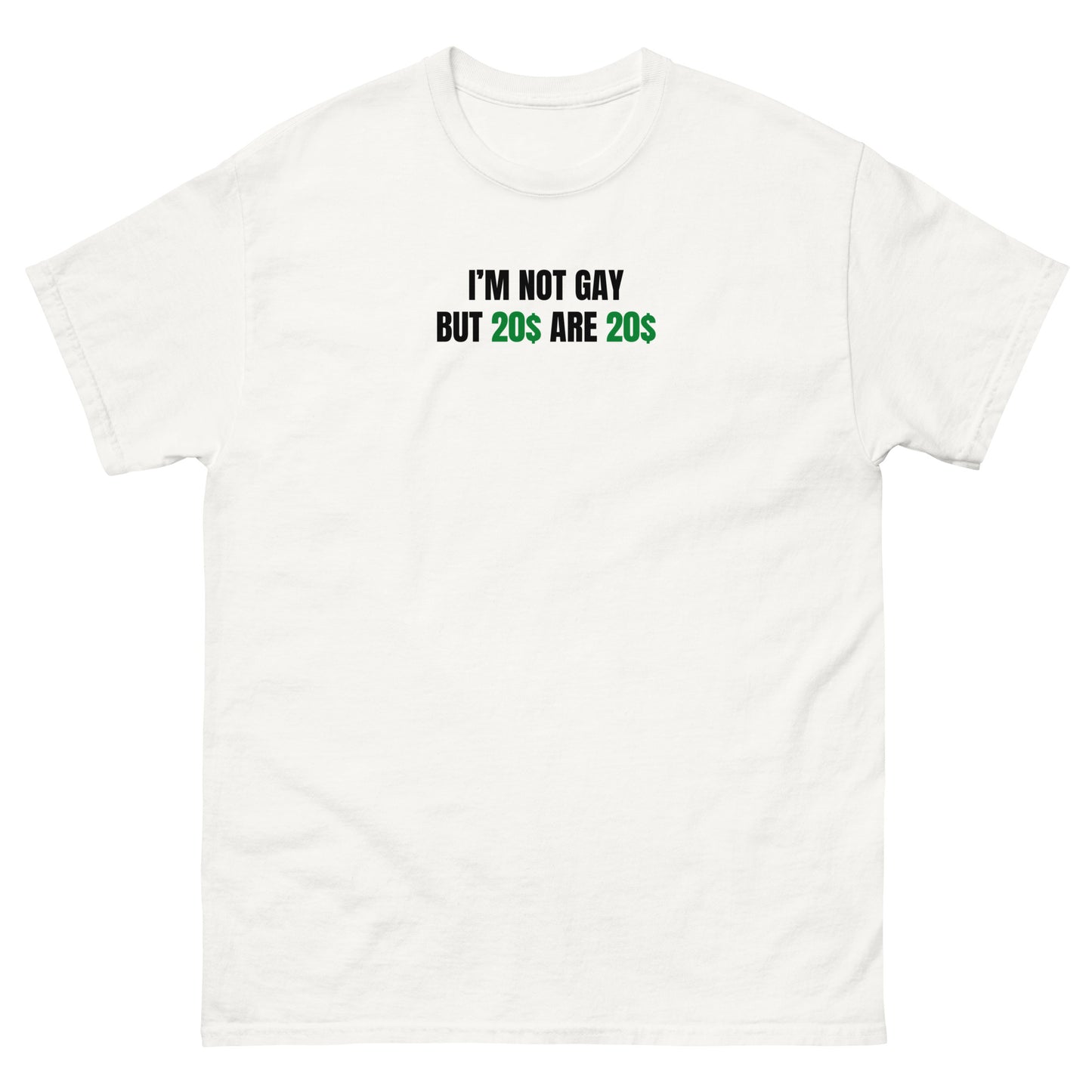 20$ are 20$ Tee